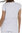 Chaqueta uniforme blanca contraste fucsia 8209-572