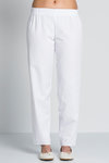 Pantalón uniforme recto blanco 8525-700