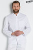 Chaqueta uniforme blanca manga larga caballero 8208-900